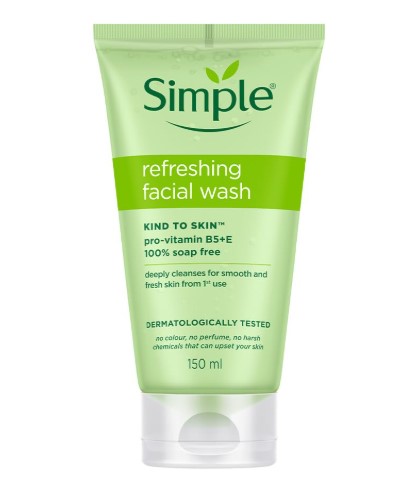 Simple Kind to Skin Refreshing Facial Wash – 150ml